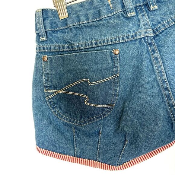 POOL brand Brazilian Jeans denim cotton shorts size 38 us size 8. - Picture 7 of 11